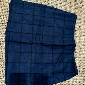 Wool made well mini skirt